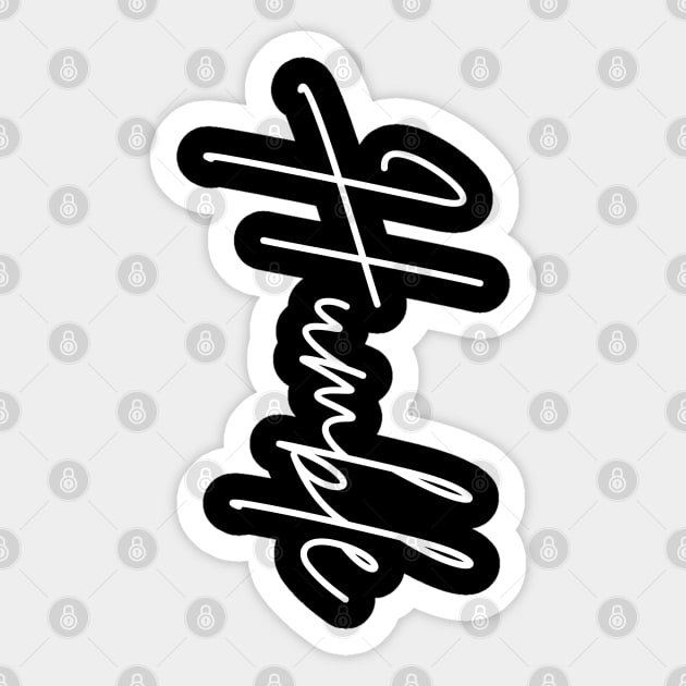 HUMBLE Sticker by KIRBY-Z Studio